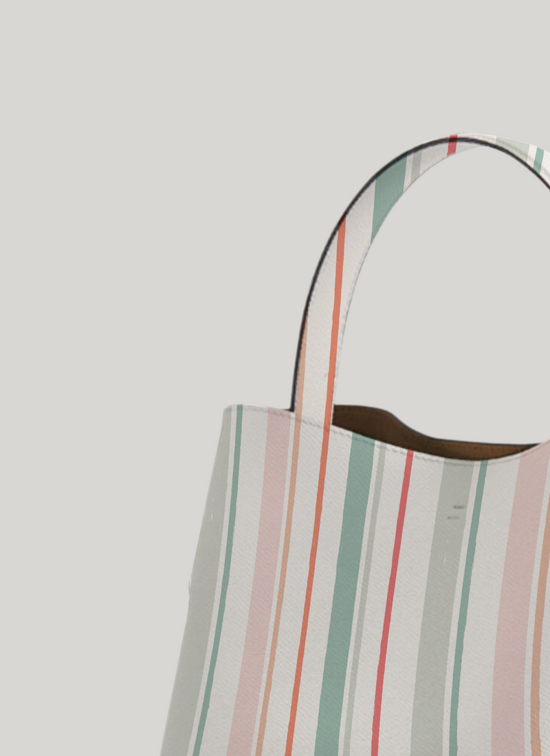 Gaia Tote Bag - Multi Stripes